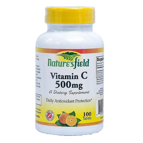 NATURE'S FIELD CHEWABLE VIT C 500MG – GoMed